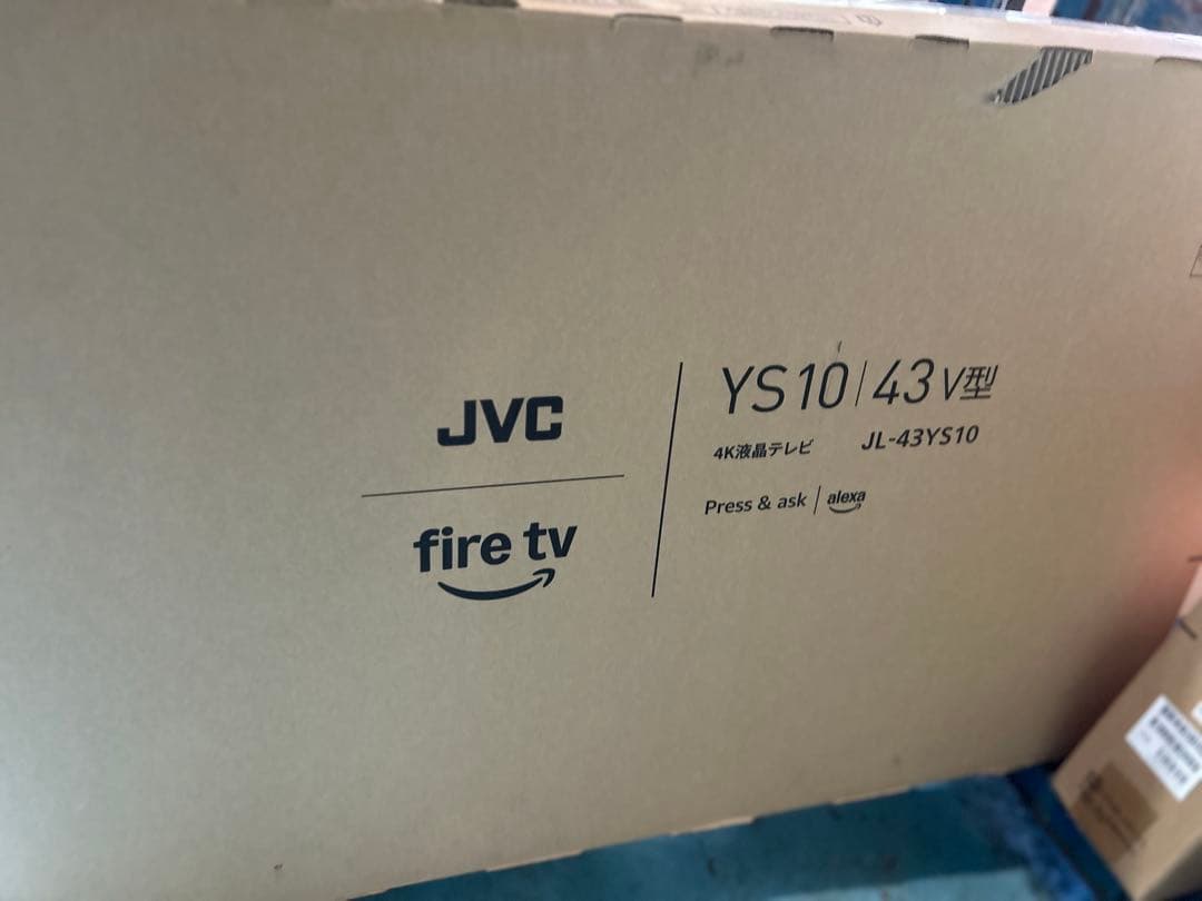 （元展示品未使用）JVC 43V型液晶テレビ YS10 fire tv