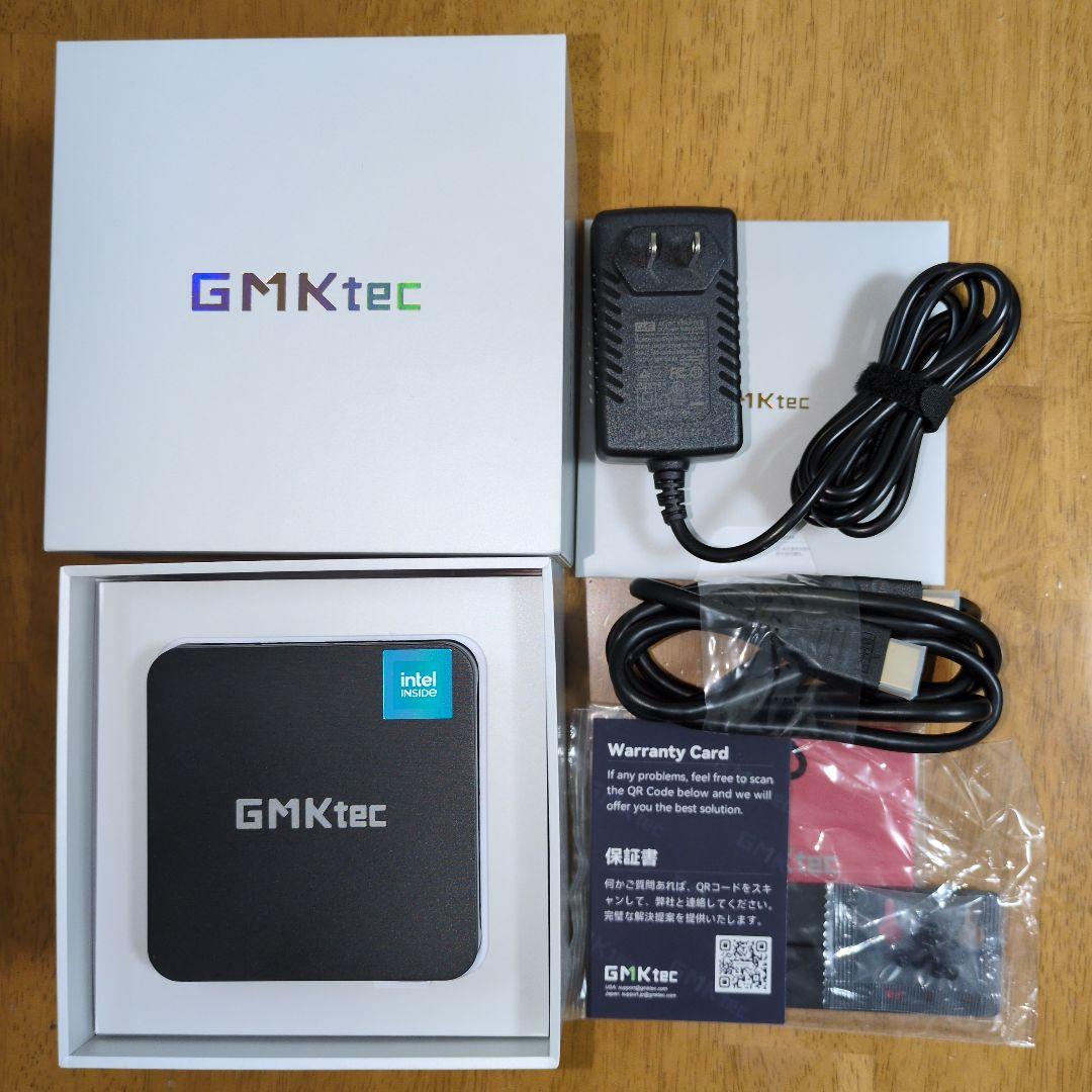 GMKtec ミニPC G2PLUS　Intel N150 本体ほぼ新品