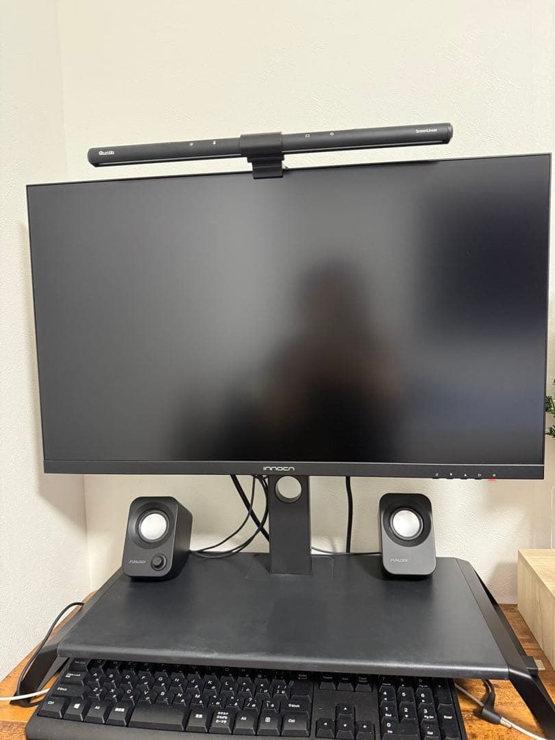 INNOCN 27C1U 4K モニター 27インチ　モニターライトセット