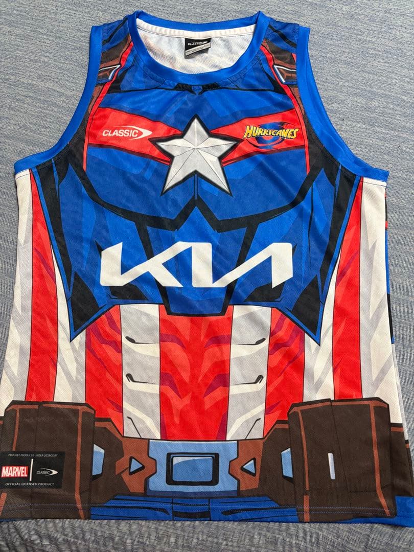 CLASSIC スーパーラグビーキャプテン・アメリカ タンクトップ