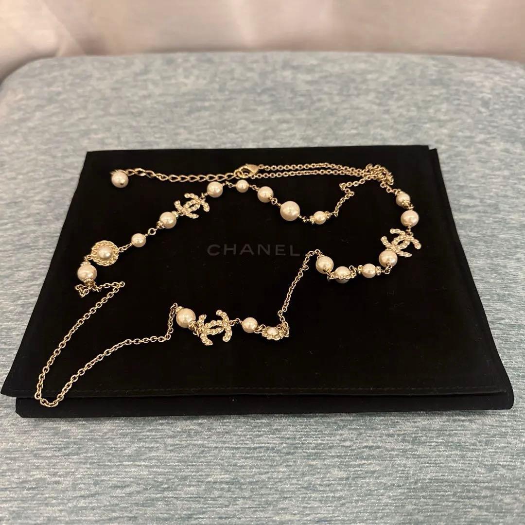 CHANEL チェーンネックレス