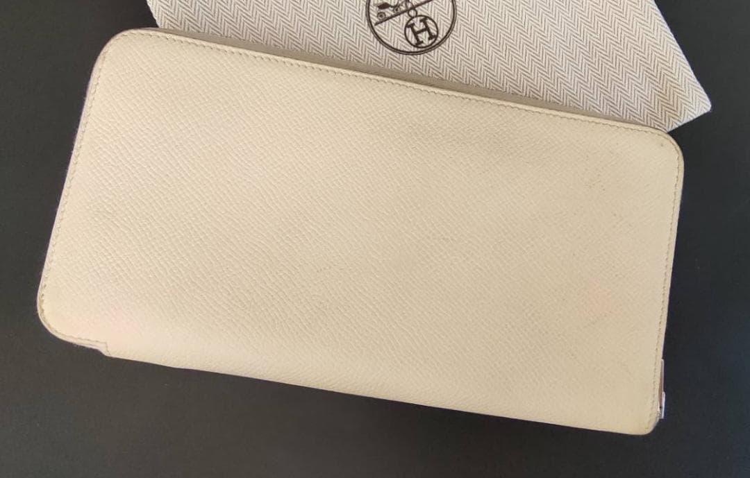 エルメス　アザップ　シルクイン　ヴォーエプソン　クレ　オフホワイト　2020年製