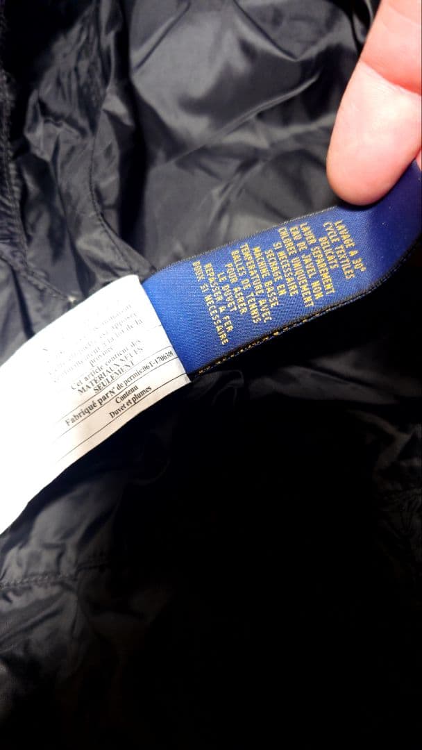 Polo Ralph Lauren ブラックダウンベスト L/6