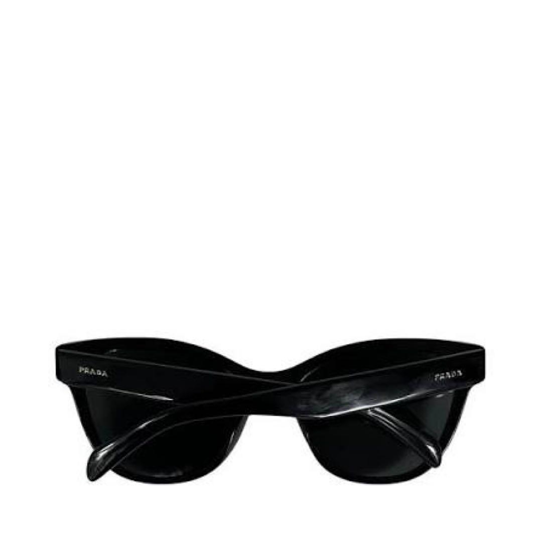 s*h様 PRADA サングラス　ブラック　ロゴ刻印　キャットアイ　シンプル　正