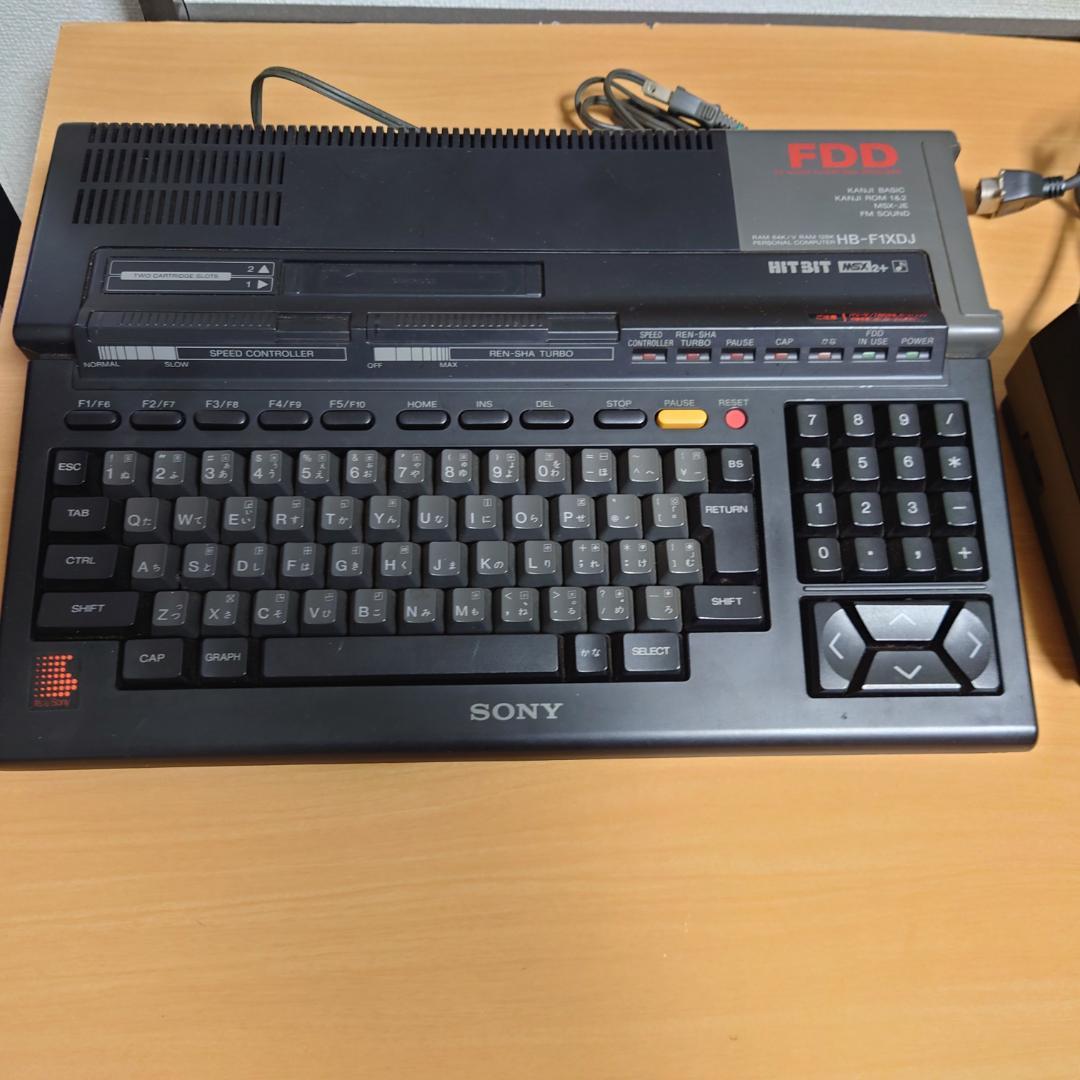 MSX2+ HB-F1XDJ プリンターFS-PC1　セットで