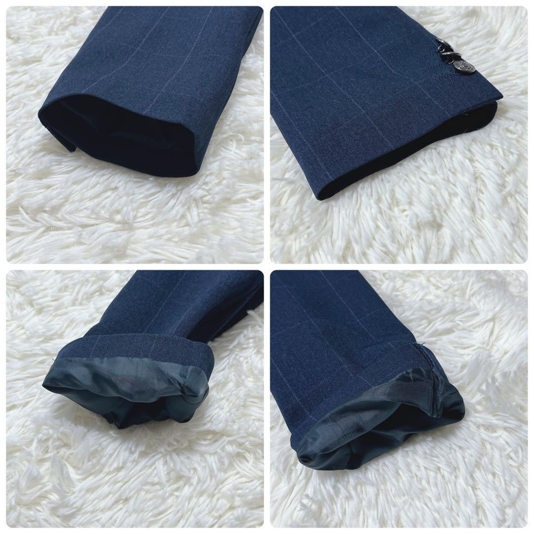 ⭐︎美品⭐︎EASTBOY キッズ フォーマルスーツ 5点セット ネイビー チェック