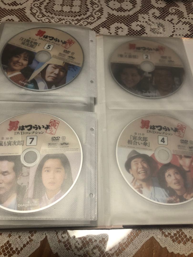 映像確認済み DeAGOSTINI 男はつらいよDVDコレクション 全50巻揃い