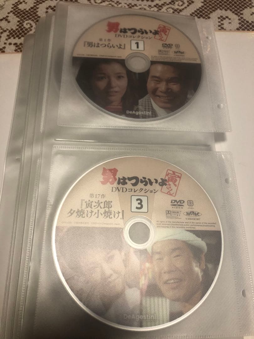 映像確認済み DeAGOSTINI 男はつらいよDVDコレクション 全50巻揃い