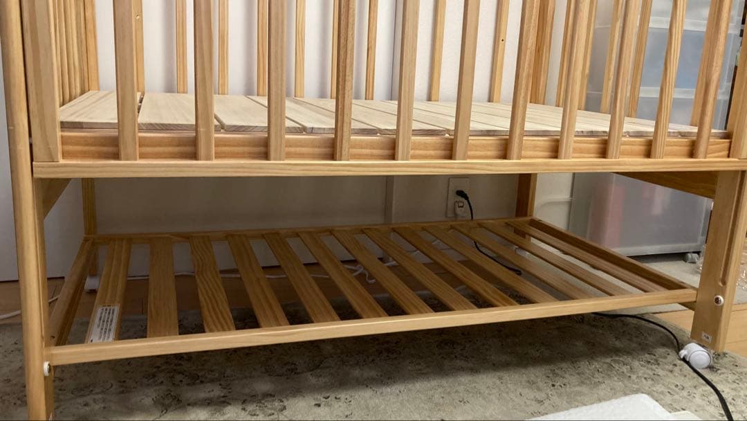 KATOJI ベビーベッド　ハイタイプ　120×70