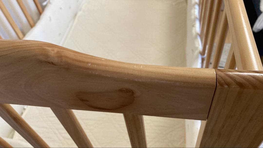 KATOJI ベビーベッド　ハイタイプ　120×70