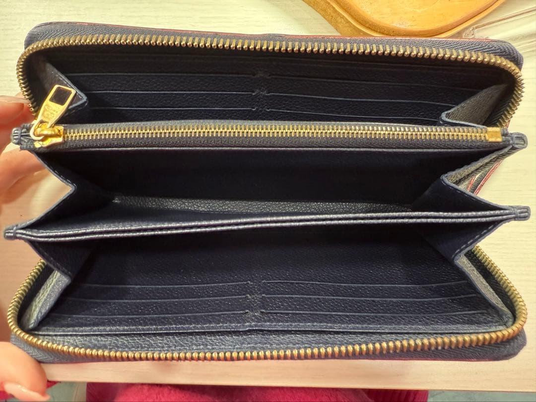 ルイヴィトン 長財布 モノグラム　アンプラント ジッピーウォレット M62121