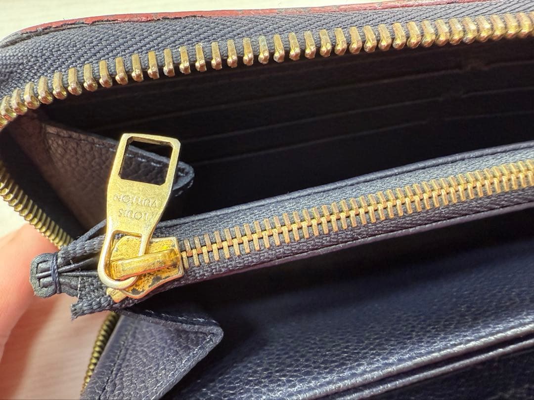 ルイヴィトン 長財布 モノグラム　アンプラント ジッピーウォレット M62121