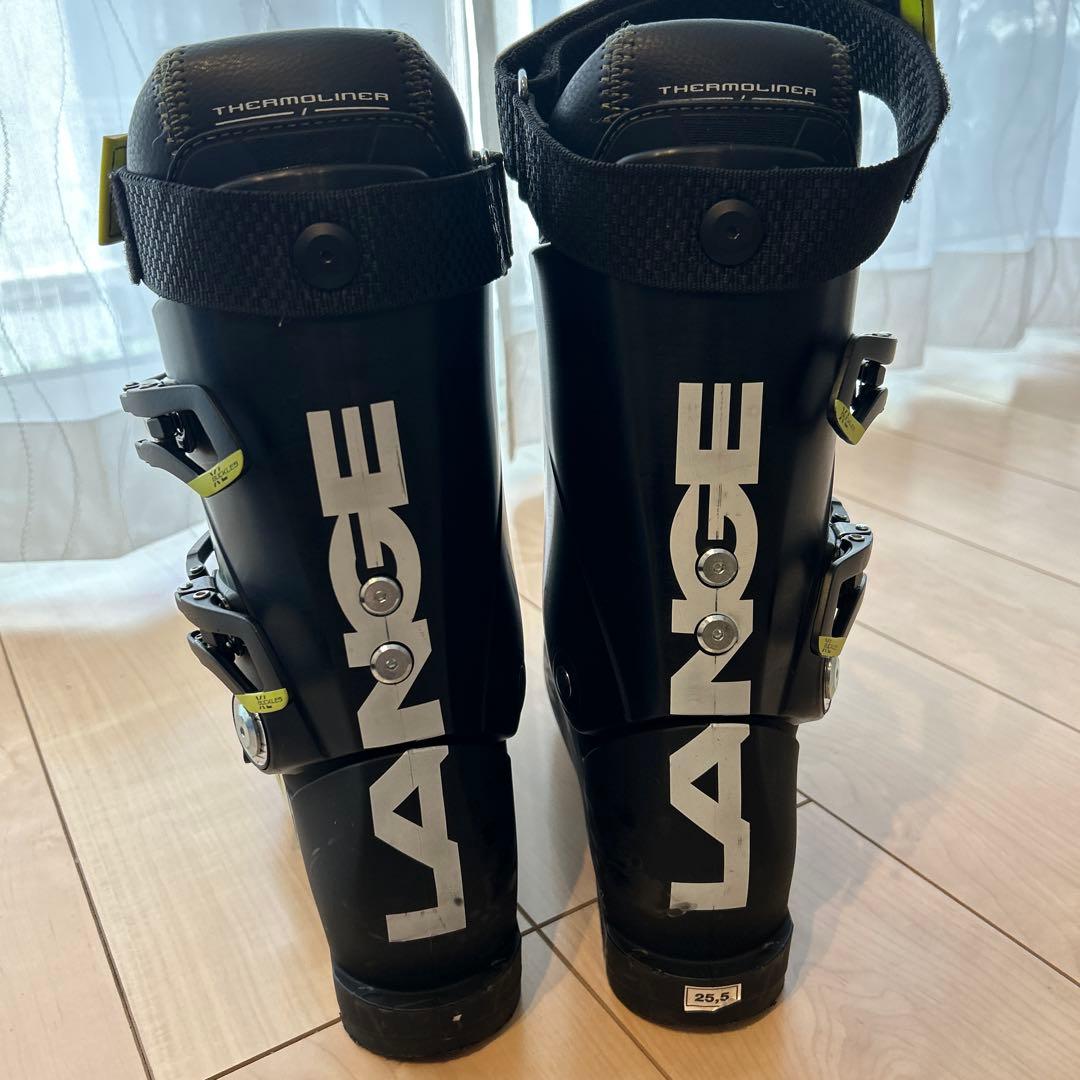 LANGE SX100 スキー用ブーツ ブラック/イエロー　25.5