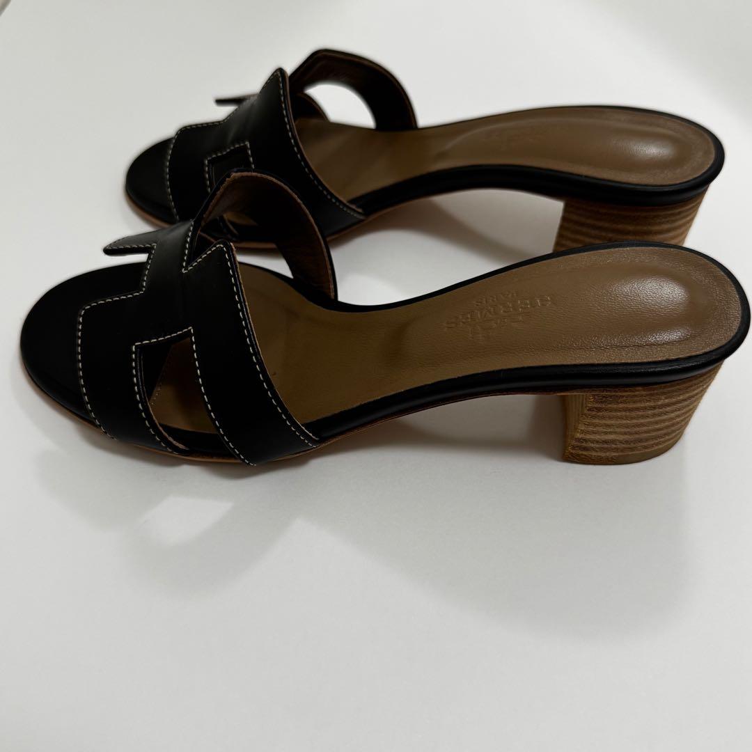 HERMES エルメス オアジス 34サイズ ブラック