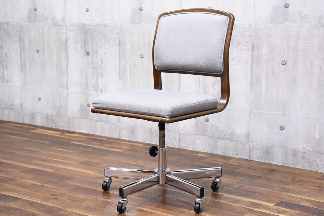 DIC121 カリモク デスクチェア 昇降 回転 キャスターチェア 書斎椅子