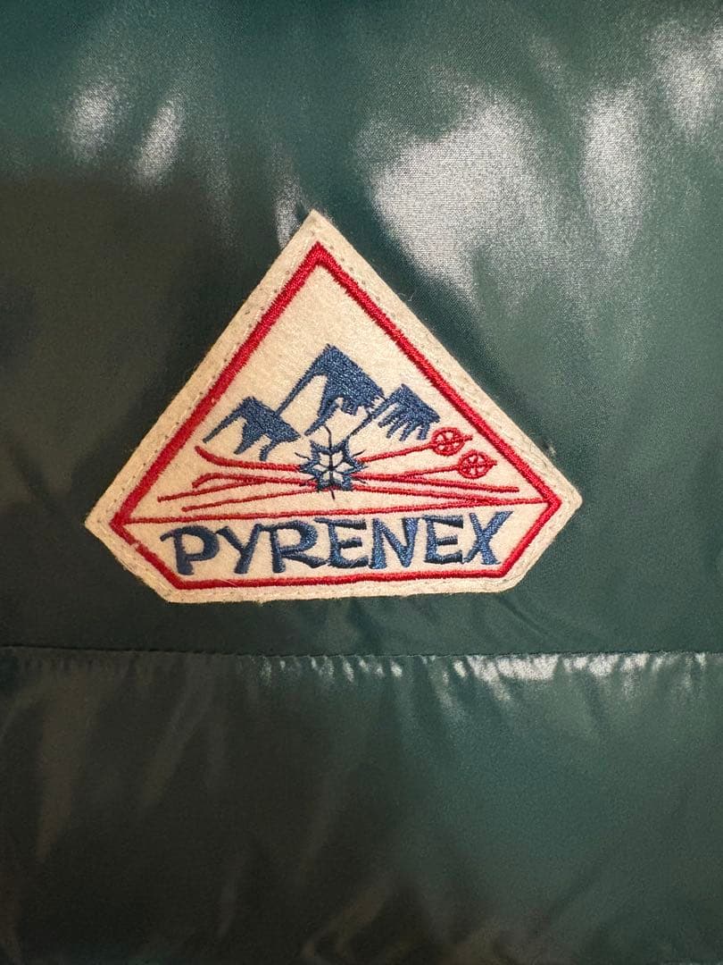 PYRENEX ダウンベスト ダークグリーン