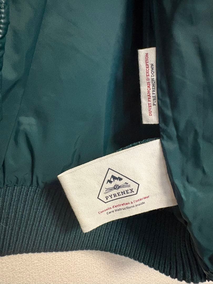 PYRENEX ダウンベスト ダークグリーン