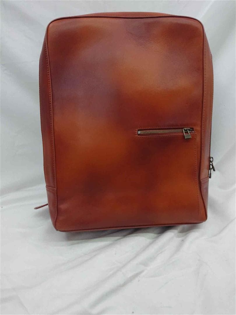 ■マザーハウス MOTHERHOUSE レザーリュック ブラウン系 メンズ