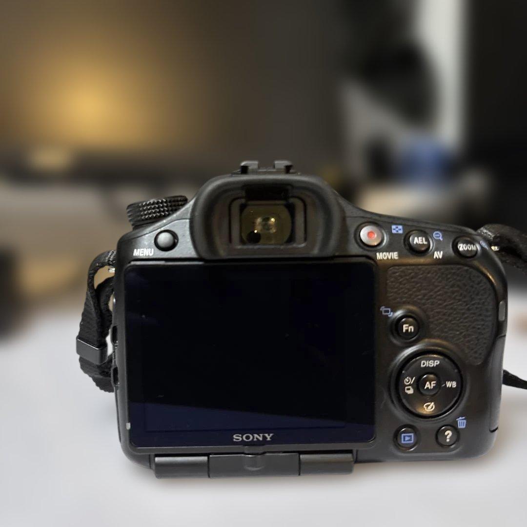 SONY α57 一眼レフカメラ＋純正セットレンズ2本