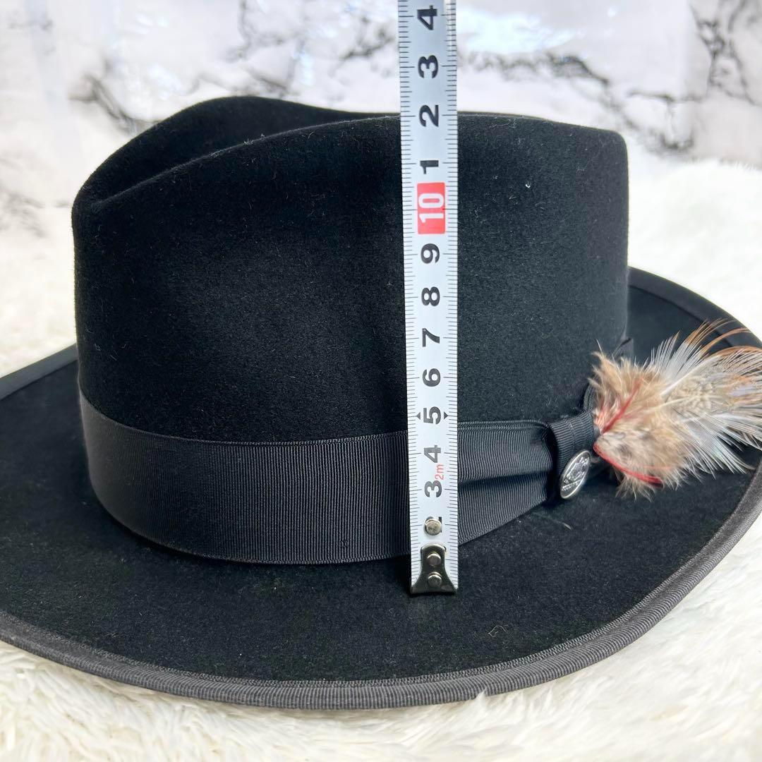 超希少✨STETSON ステットソン WHIPPET 中折れハット 7 1/4