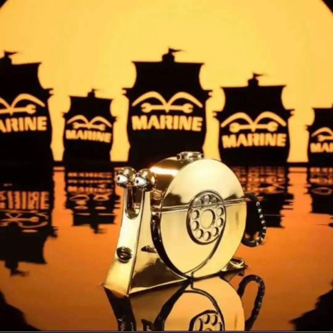 ゴールド 電話型 イヤホンケース ケースティファイ でんでん虫