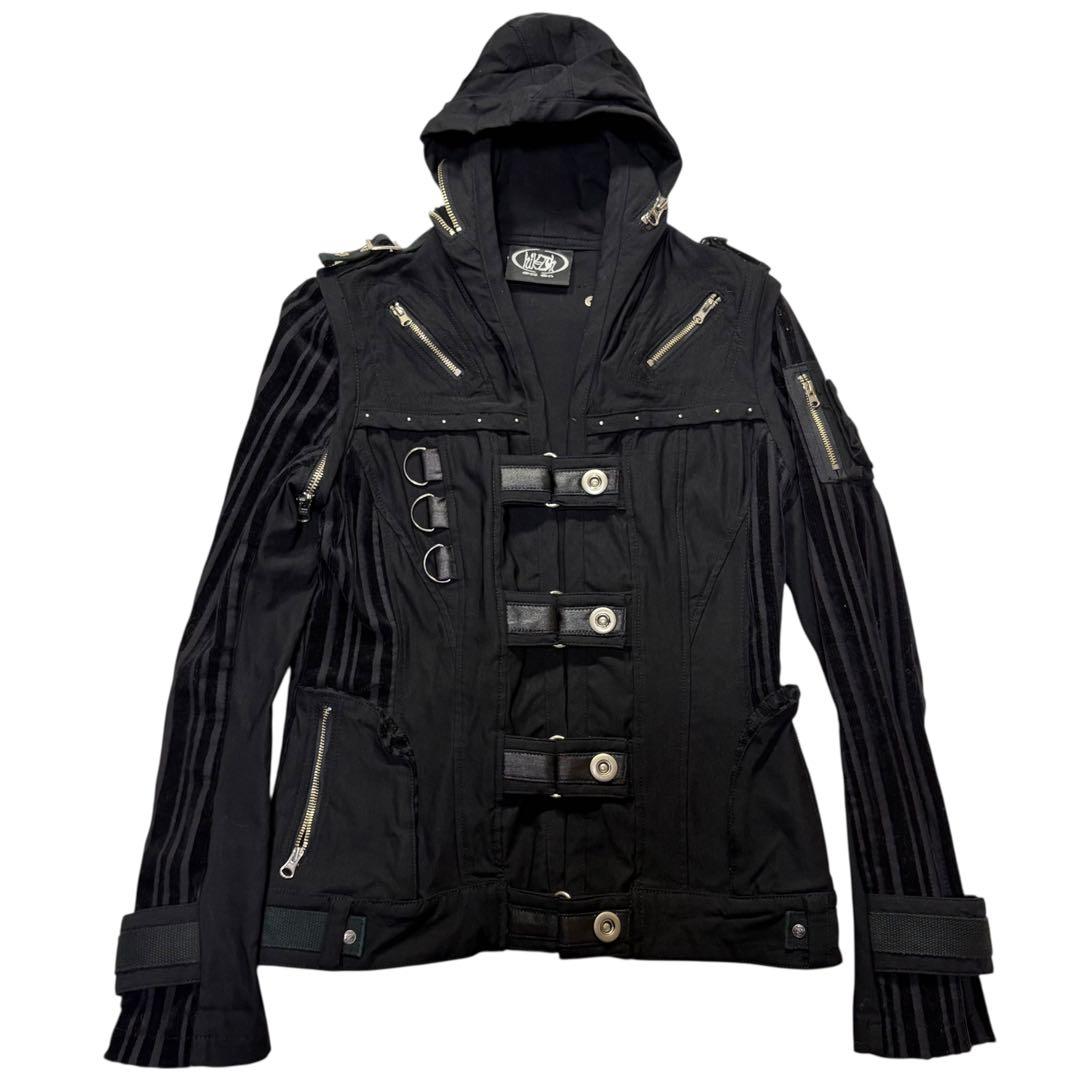 オッズオン ozz on ゴスロリ ジャケット　ブラック　パーカー　　ベスト