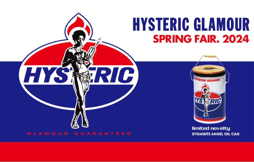 Hysteric Glamour オイル缶 ノベルティ