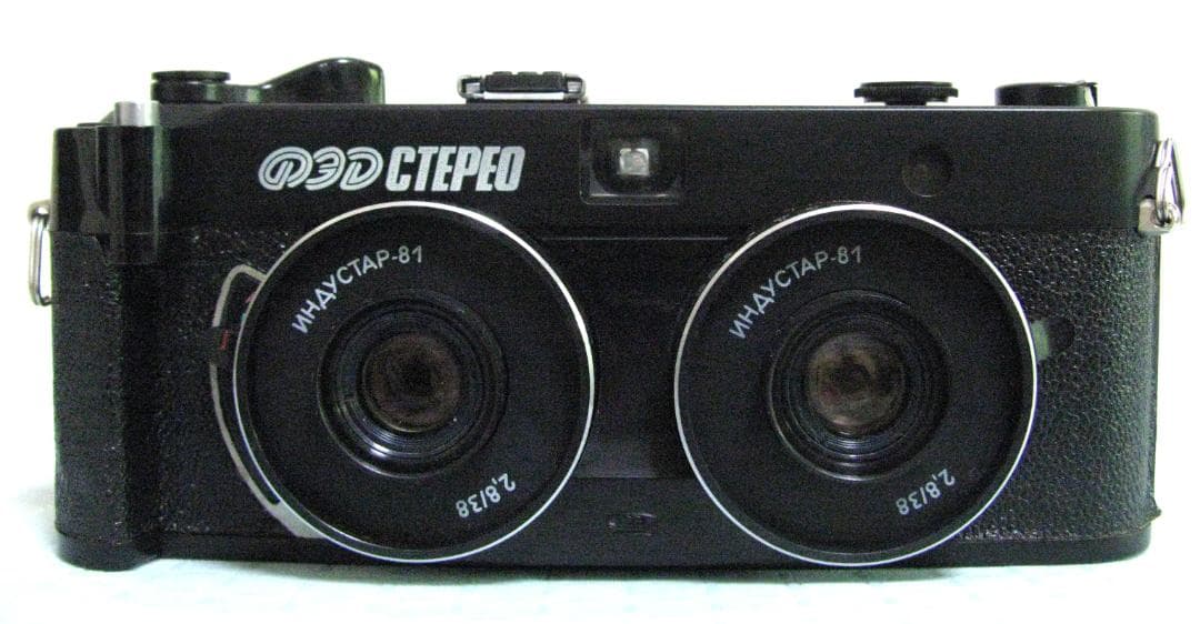 ★ロシアステレオカメラRussiaFEDCTEPEO FEDSTEREOフェド
