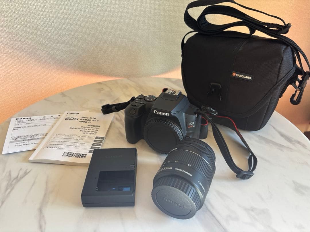 【★値下げ・ケース付き美品】CanonEOS kiss X10 18-55mm