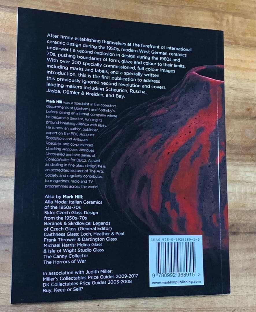 Fat Lava: West German Ceramics / book 本