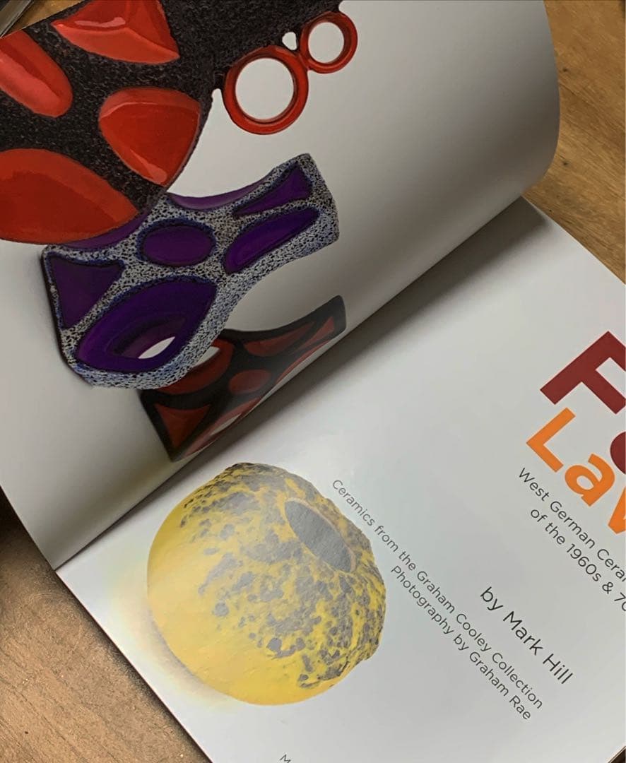 Fat Lava: West German Ceramics / book 本