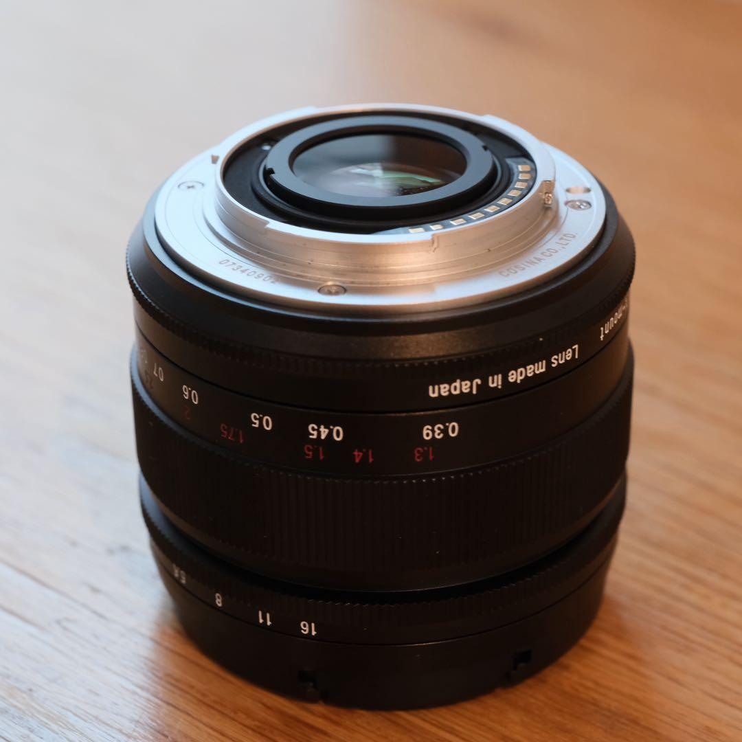 NOKTON 50mm F1.2 Xマウントレンズ