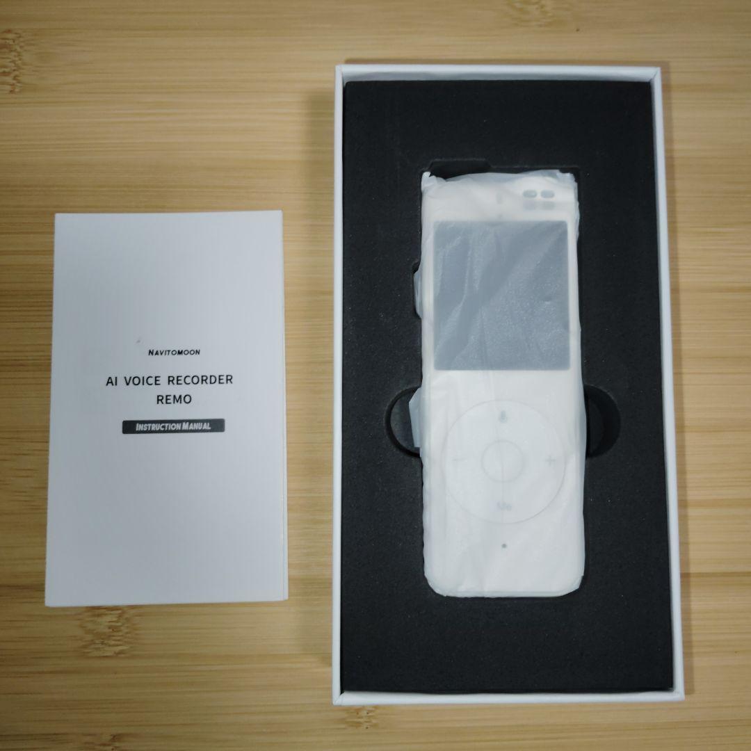 【新品未使用】 文字起こし機能付きボイスレコーダー 小型