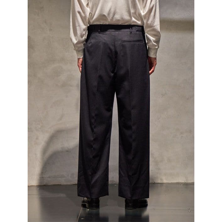 ets.materiaux ceremony pants チャコール