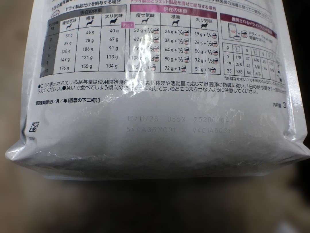  CANIN 腎臓サポート 小型犬用 3kg