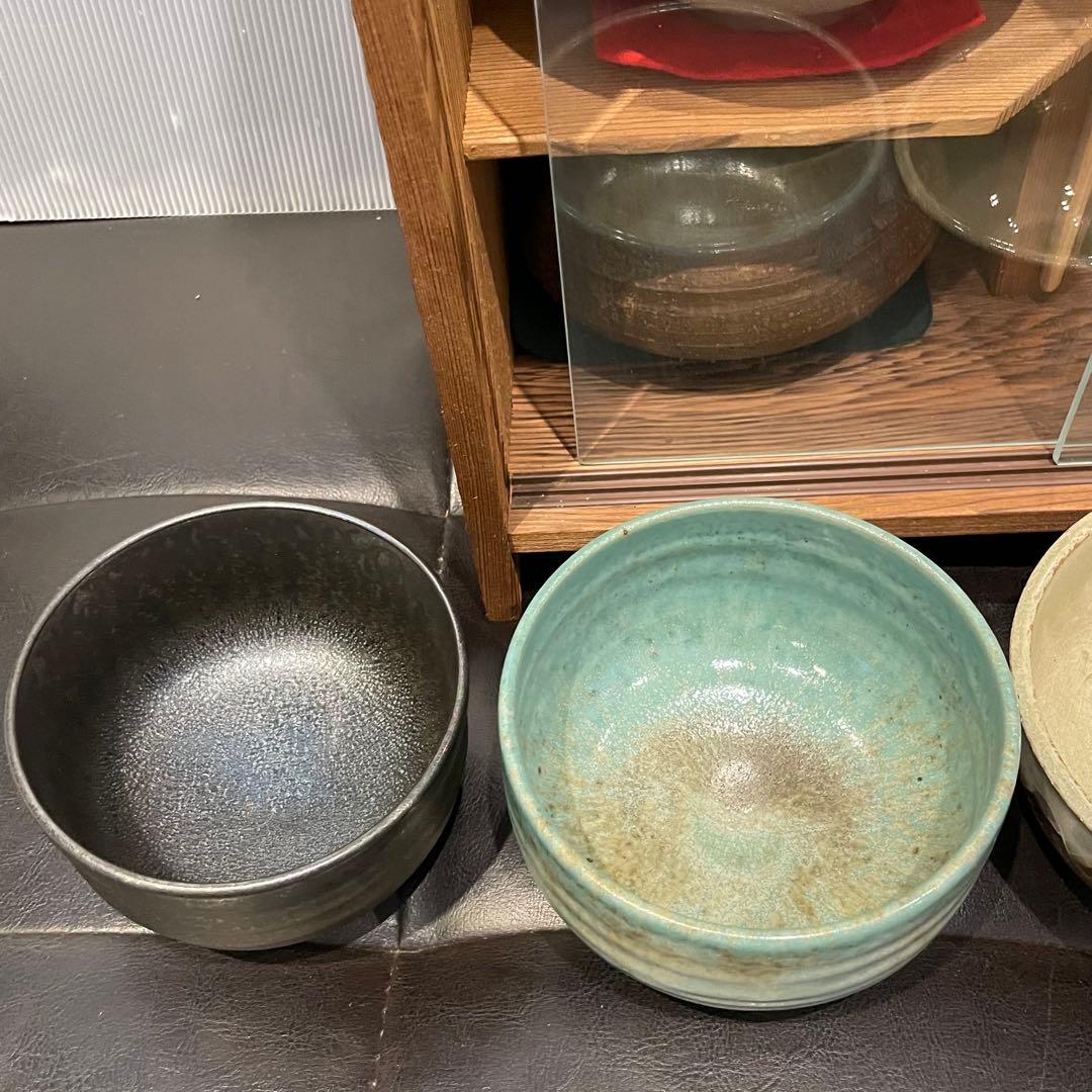 茶道　茶碗セット 陶器 茶道具　平茶碗　夏茶碗　筒茶碗　冬茶碗　織部