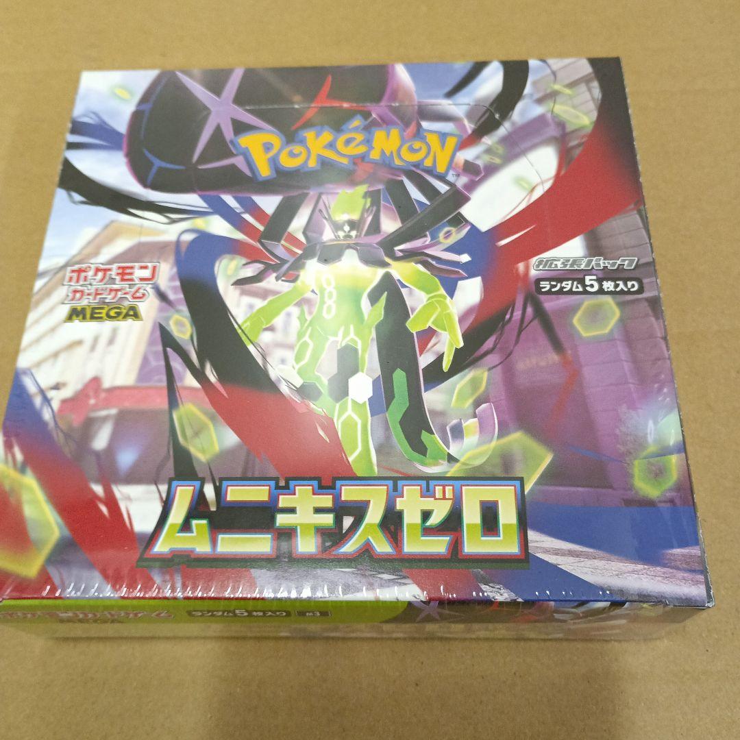 ポケモンカードゲーム ムニキスゼロ 1BOX新品未開封シュリンク付