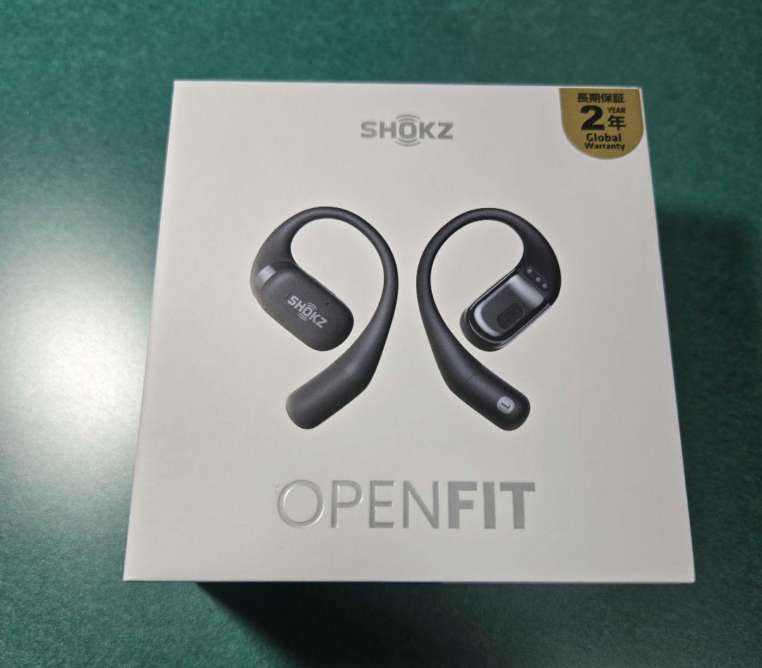 SHOKZ OpenFit ブラック