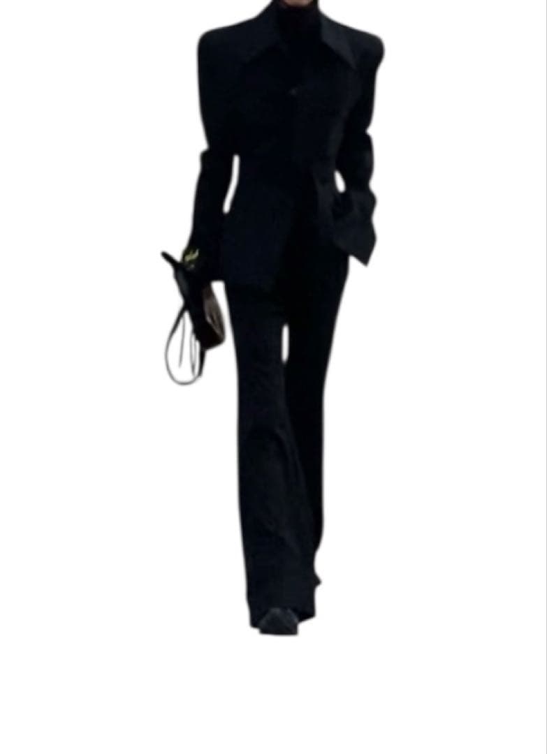 egonlab Phoebe Shirt Collar 44 ベルト付き