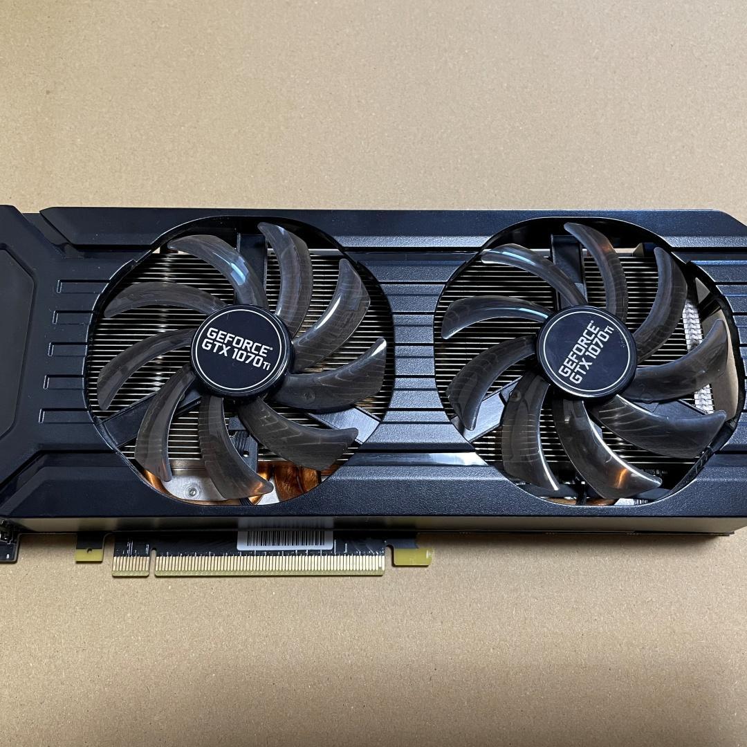グラフィックボード・グラボ・ビデオカード GTX1070Ti 8GB Palit NE5107T015P2-1043D