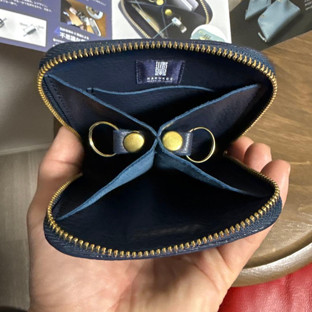 財布　スマートキー2個収納　キーケース