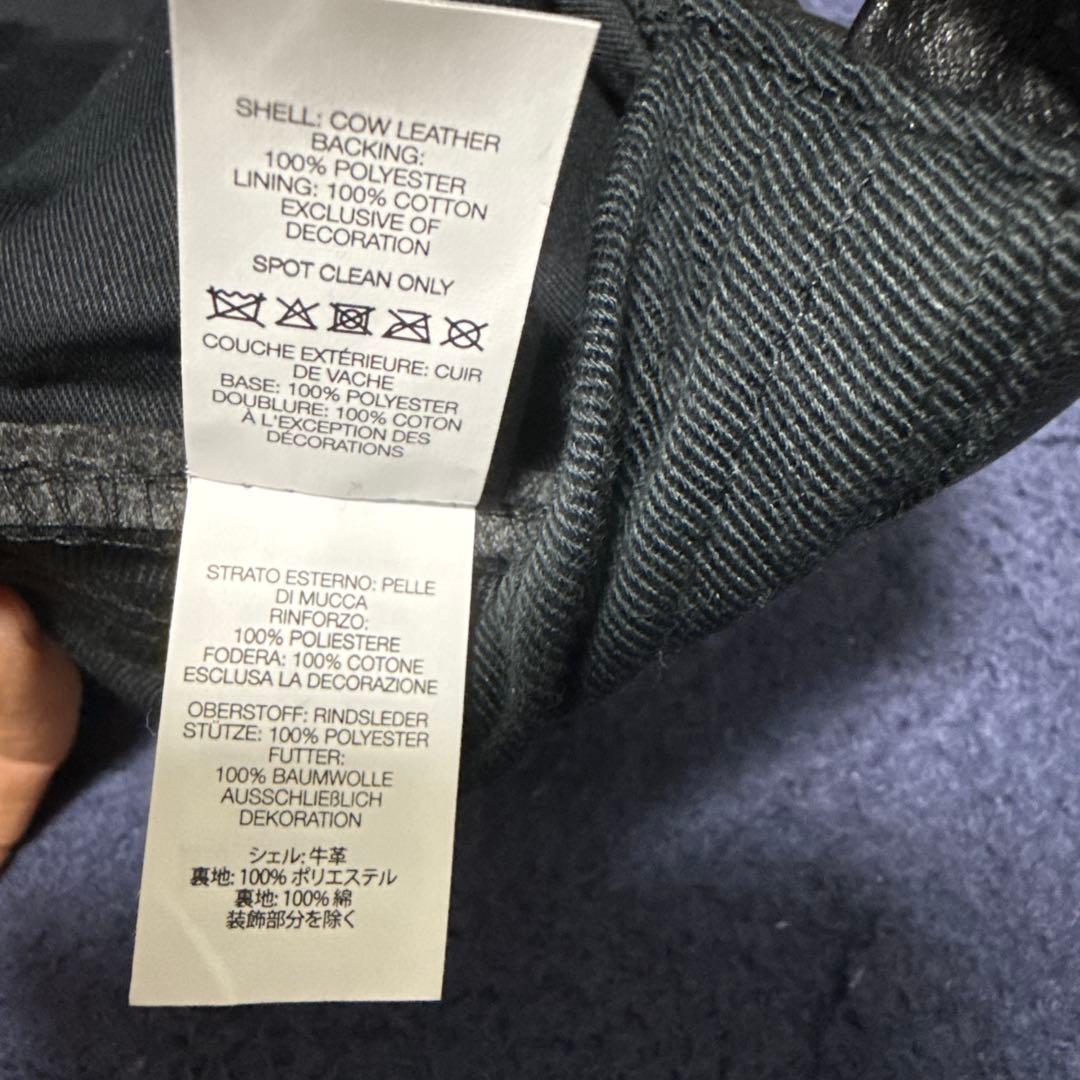 Supreme New York レザーキャップ