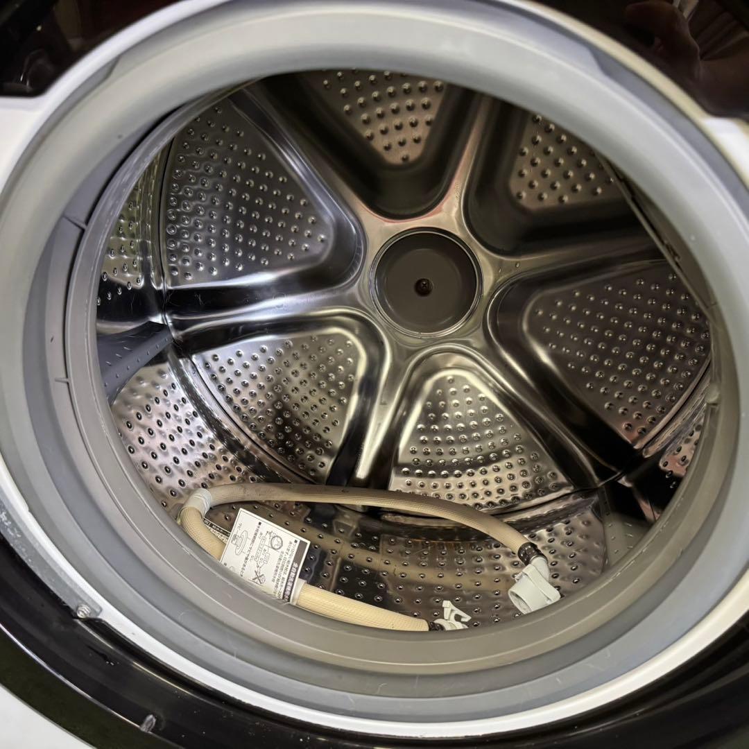 282 日立ビッグドラム洗濯機　乾燥付　12／6キロ　小型　一人暮らし　左開き