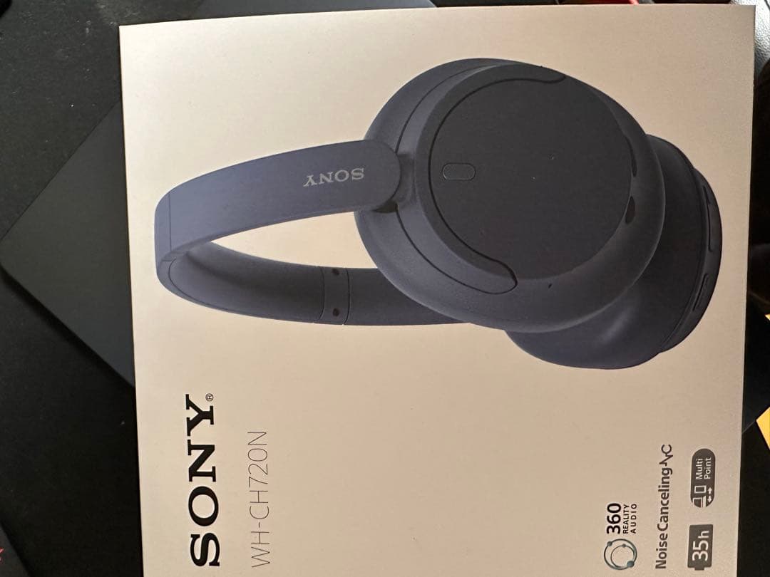 SONY WH-CH720N ワイヤレスヘッドホン ネイビー