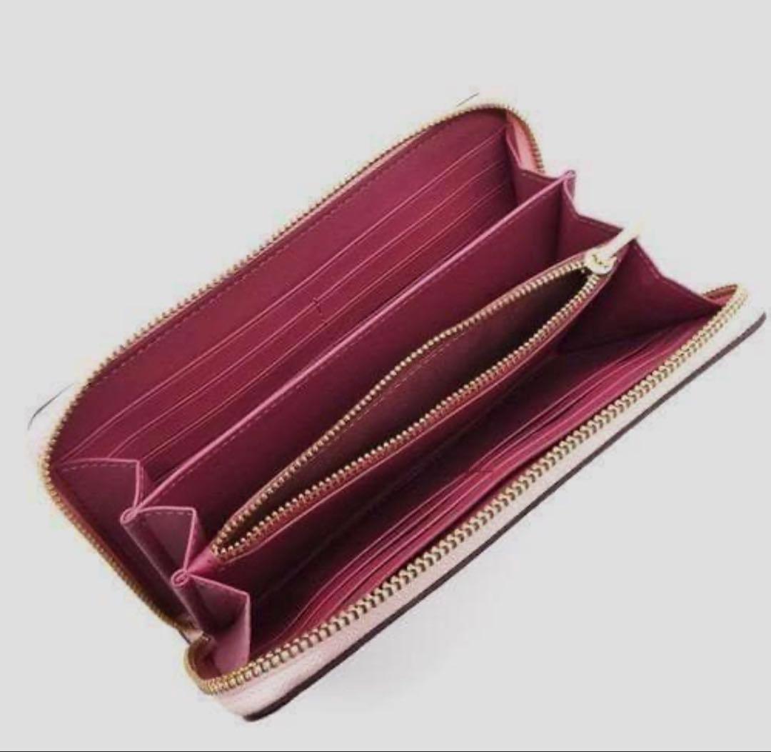 コーチ COACH 財布 長財布 新作 新品 シグネチャー ラウンドファスナー