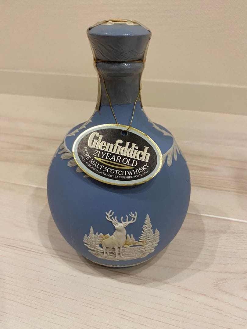 Glenfiddich 21年 ウェッジウッド製ボトル