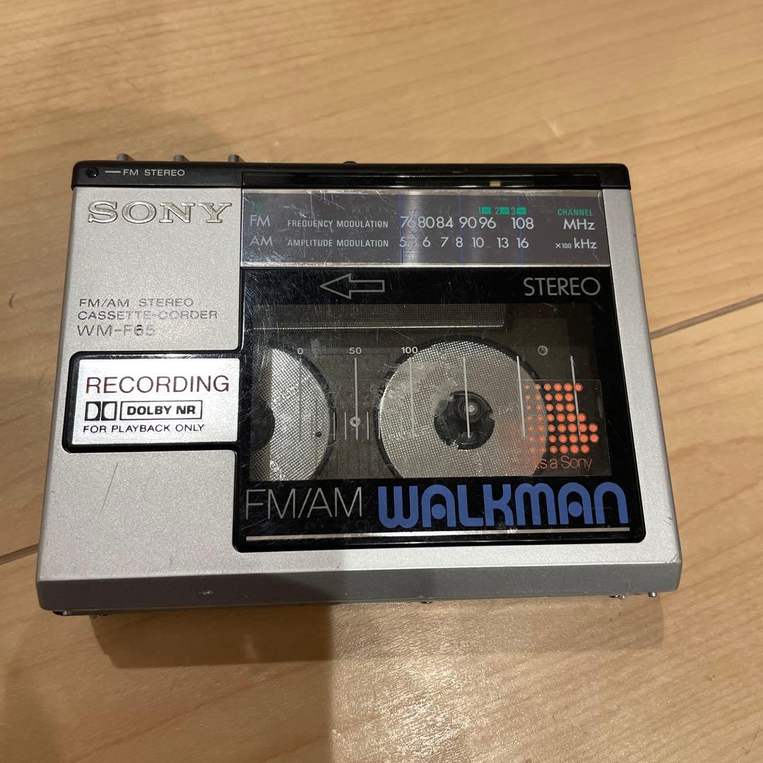 SONY WM-F65 FM/AM ステレオカセットウォークマン　ジャンク