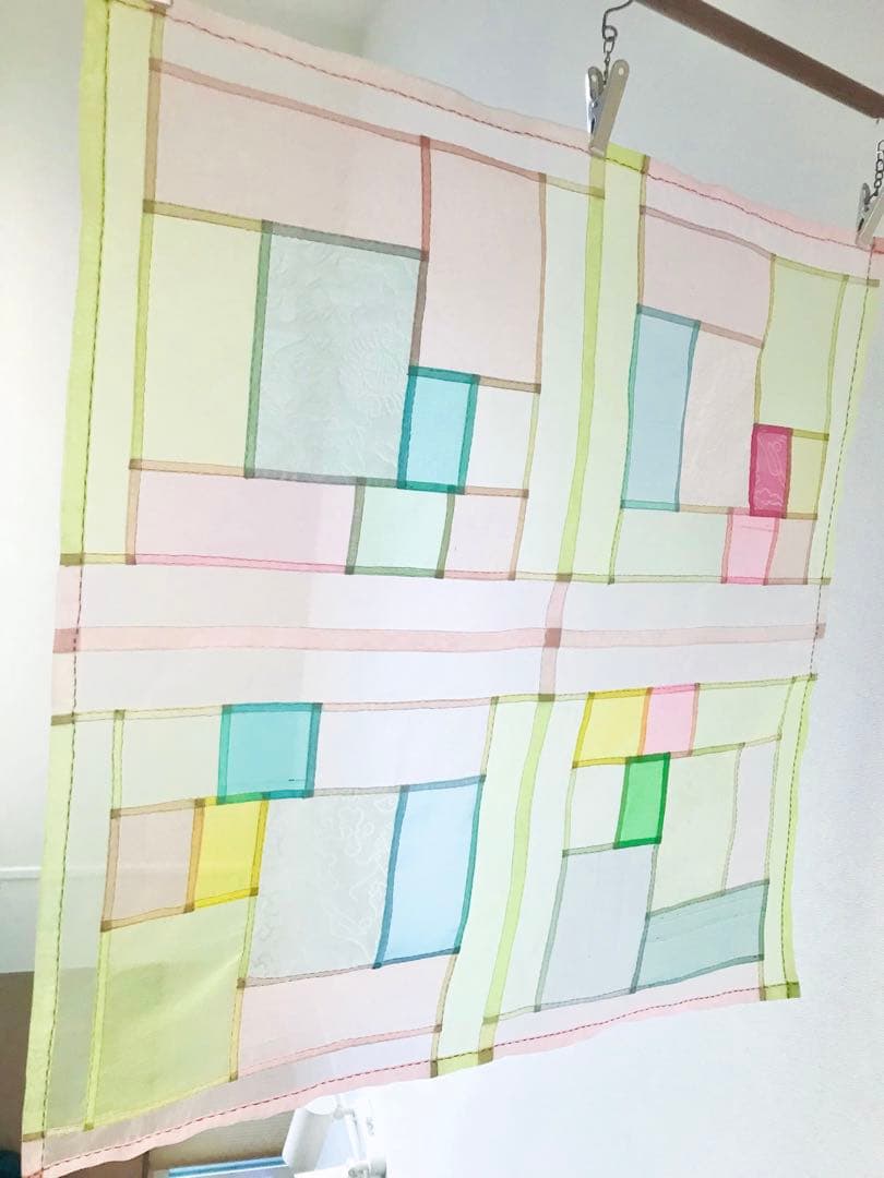 韓国　ポジャギ　タペストリー　②枚　さつき様