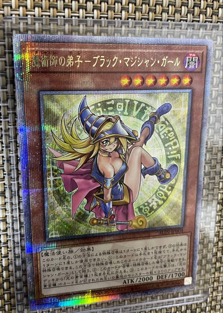 遊戯王　魔術師の弟子-ブラック・マジシャン・ガール　QCSE