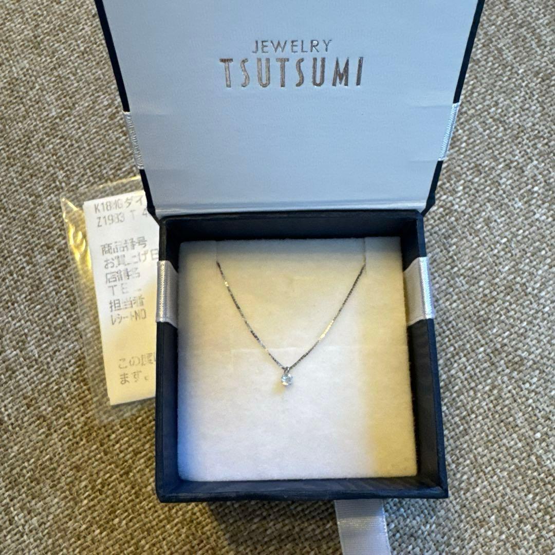 ジュエリーツツミ/ダイヤモンドプチネックレス